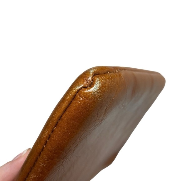 Patricia Nash Cassini Wristlet Brown Tooled Leather - Picture 5 of 7